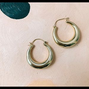 Luv Aj Martina Tube Hoop Earrings